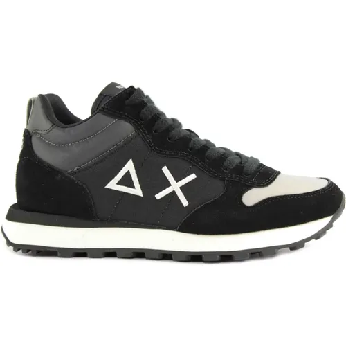 Black Mid Sneakers , male, Sizes: 10 UK, 7 UK, 11 UK - Sun68 - Modalova