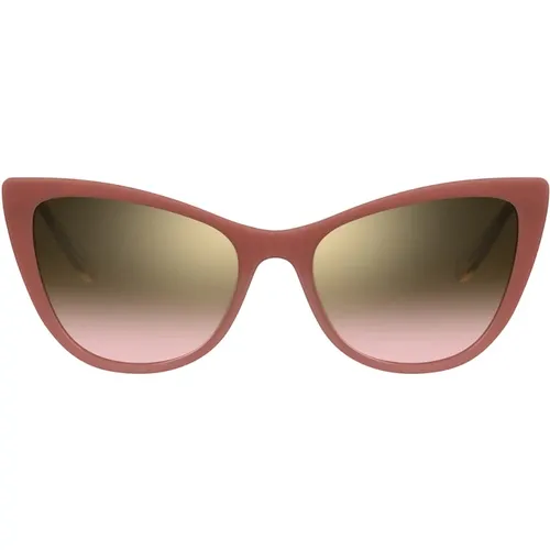 Metal Collection Sunglasses , female, Sizes: 53 MM - Love Moschino - Modalova