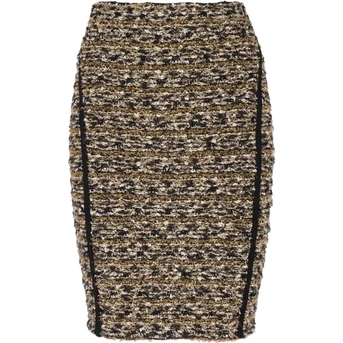 Lurex tweed skirt , female, Sizes: S, XS - Balmain - Modalova