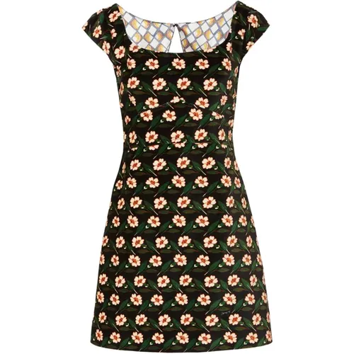 Mini Arabesque Kleid , Damen, Größe: S - La DoubleJ - Modalova