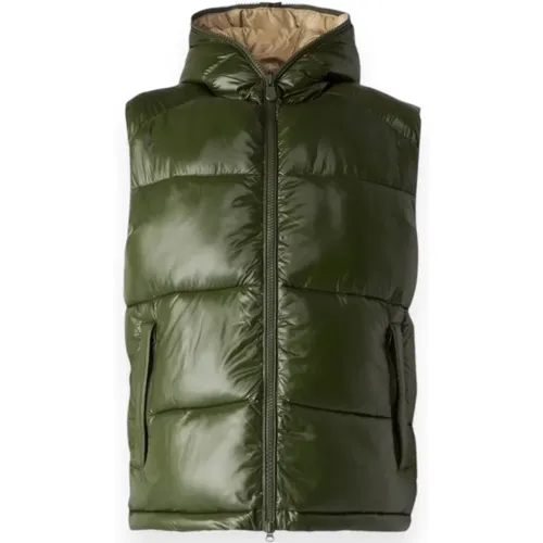 Quilted Dexter Gilet for Men , male, Sizes: M, S, L - Save The Duck - Modalova