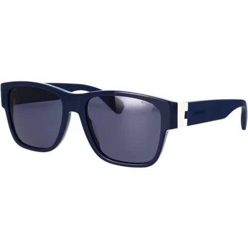 Aluminium Square Sunglasses , male, Sizes: 56 MM - Bvlgari - Modalova