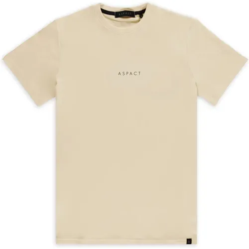 Sand Fresh Tee - Trendy Design , Herren, Größe: S - Aspact - Modalova