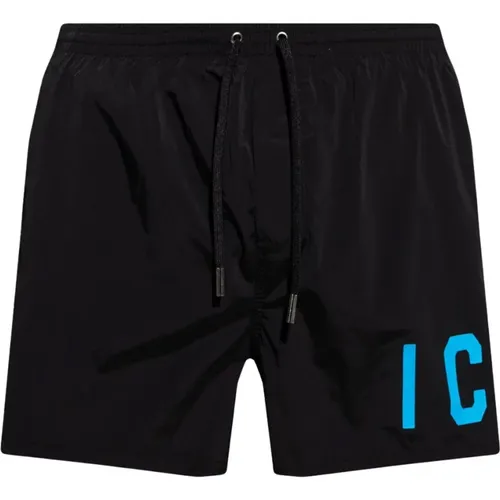 Swim Shorts with Logo , male, Sizes: XL - Dsquared2 - Modalova