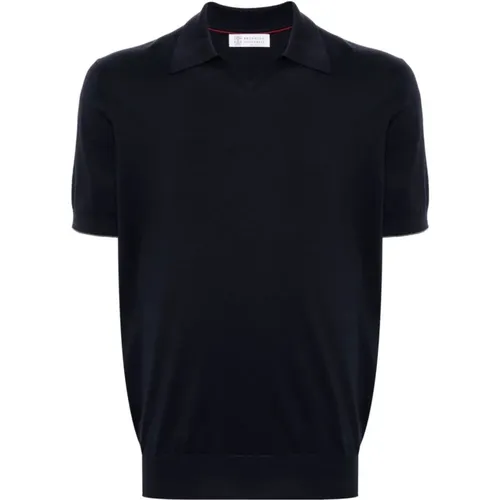 T-Shirts Polo Shirt for Men , male, Sizes: 3XL, L - BRUNELLO CUCINELLI - Modalova