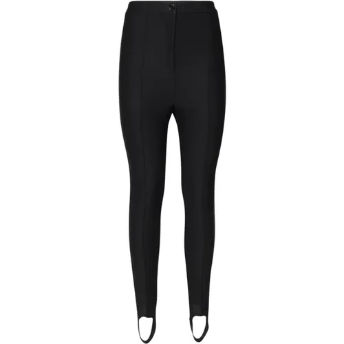 Schwarze Tapered Leg Hose , Damen, Größe: XS - pinko - Modalova