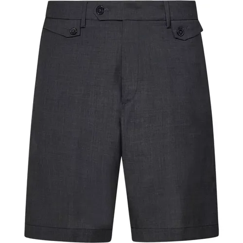 Men's Clothing Shorts Grey Ss24 , male, Sizes: W34, W33, W38, W32, W40, W30, W36, W31 - Low Brand - Modalova