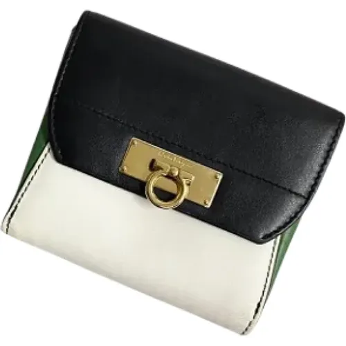 Pre-owned Leather wallets , female, Sizes: ONE SIZE - Salvatore Ferragamo Pre-owned - Modalova