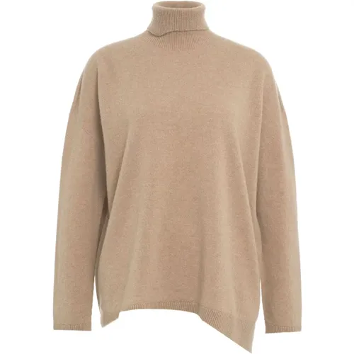 Cashmere Turtleneck Sweater , Damen, Größe: M - MVM - Modalova