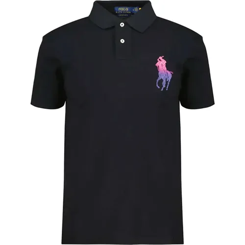 Polo Shirt - - 100% Cotton - Regular Fit , male, Sizes: L, XL, S, M - Ralph Lauren - Modalova