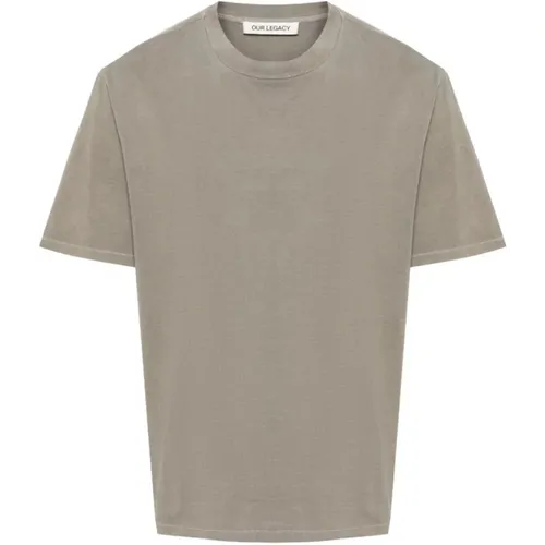 Worn Grey Box T-Shirt , male, Sizes: XL - Our Legacy - Modalova