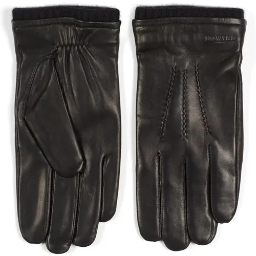 Hochwertige Schwarze Lederhandschuhe für Männer , Herren, Größe: XL - Howard London - Modalova