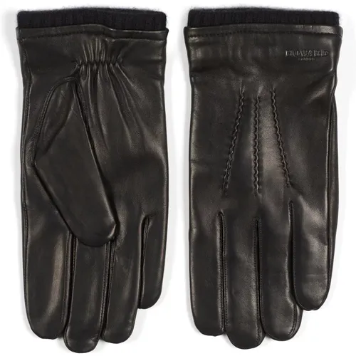 Hochwertige Schwarze Lederhandschuhe für Männer - Howard London - Modalova