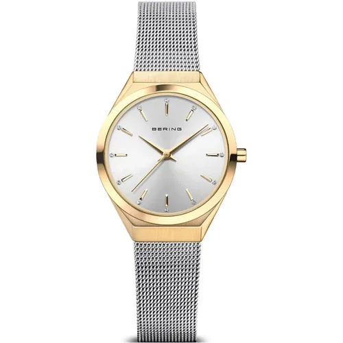 Elegant Steel Quartz Ladies Watch , female, Sizes: ONE SIZE - Bering - Modalova