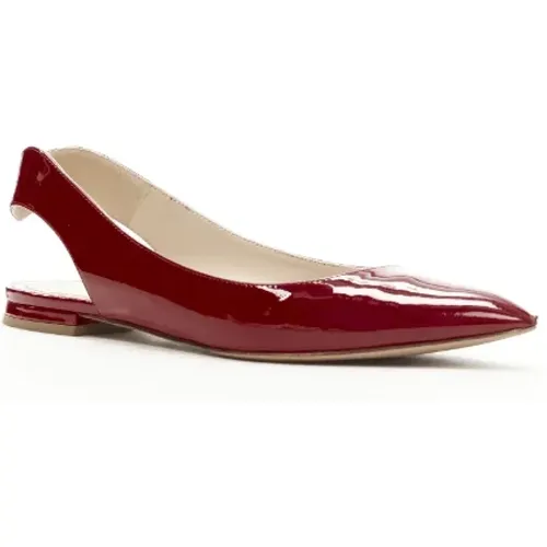 Pre-owned Leather Flat Shoes , female, Sizes: 3 1/2 UK - Dior Vintage - Modalova