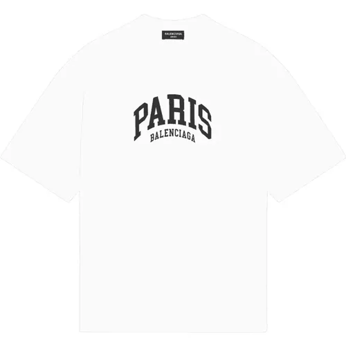 T-Shirt , male, Sizes: L, XS, M, XL - Balenciaga - Modalova