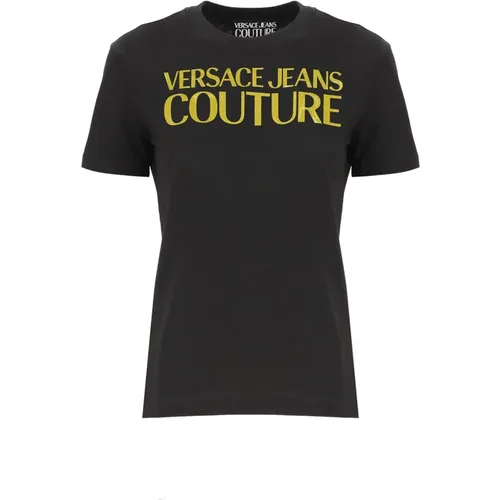 T-Shirts , Damen, Größe: XS - Versace Jeans Couture - Modalova