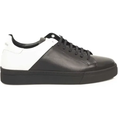 Men's Leather Sneakers with Rubber Sole , male, Sizes: 8 UK - Cerruti 1881 - Modalova