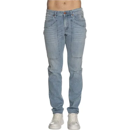 Light Denim Jeans , male, Sizes: W35, W33, W32, W28, W38, W34, W30, W29, W42, W40, W36, W31 - Jeckerson - Modalova