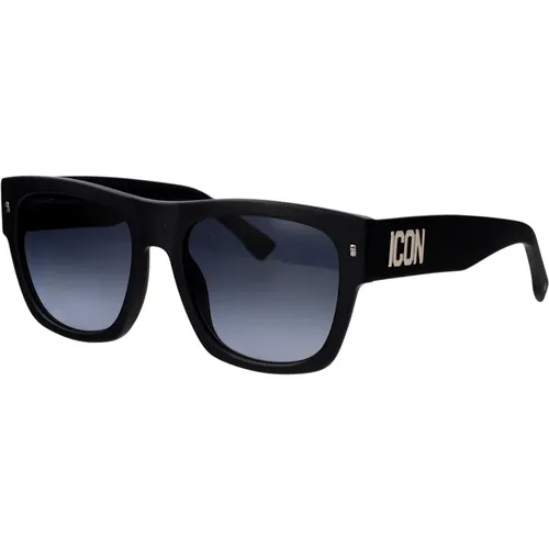 Iconic Sunglasses Model 0004/S , male, Sizes: 55 MM - Dsquared2 - Modalova