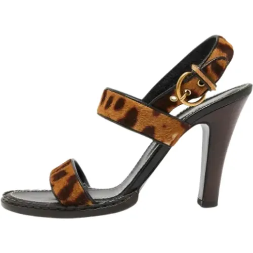 Pre-owned Stoff sandals , Damen, Größe: 41 EU - Yves Saint Laurent Vintage - Modalova