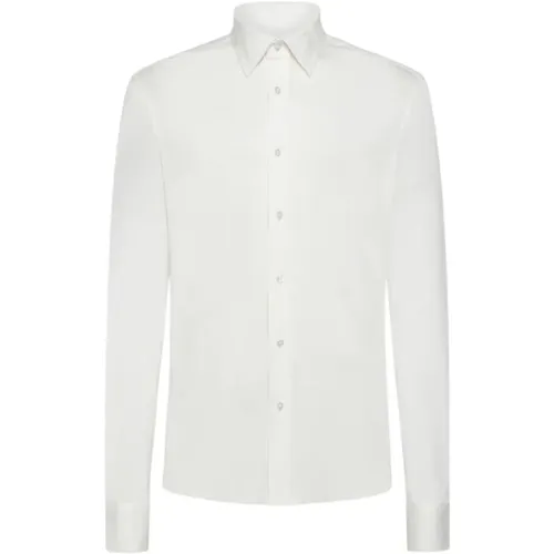 Weiße Casual Hemden , Herren, Größe: L - RRD - Modalova