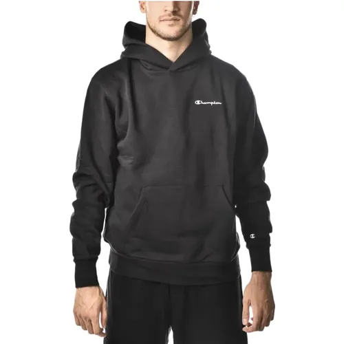 Hoodie with Hood , male, Sizes: L - Champion - Modalova