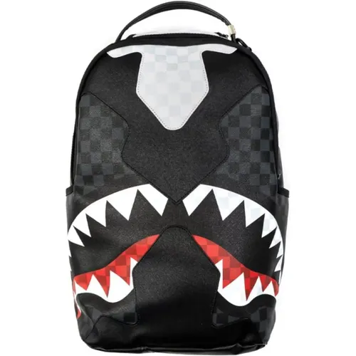 Black Urban Backpack with Multiple Pockets , unisex, Sizes: ONE SIZE - Sprayground - Modalova