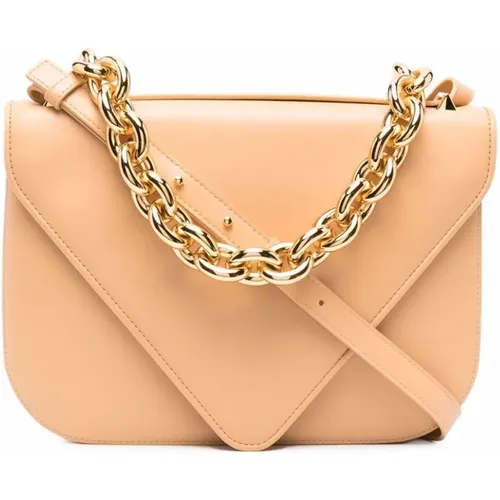 Almond Gold Raffaello Bag , female, Sizes: ONE SIZE - Bottega Veneta - Modalova