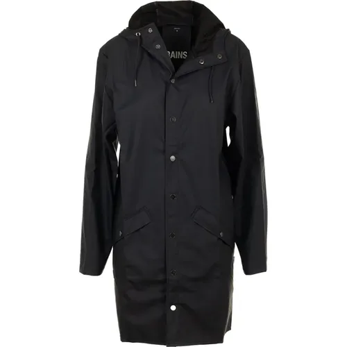 Long Jacket Waterproof , female, Sizes: S, XS - Rains - Modalova