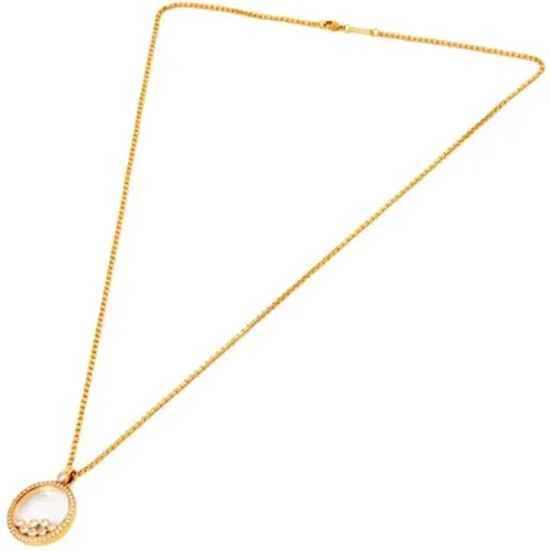 Pre-owned Gold necklaces , female, Sizes: ONE SIZE - Chopard Pre-owned - Modalova