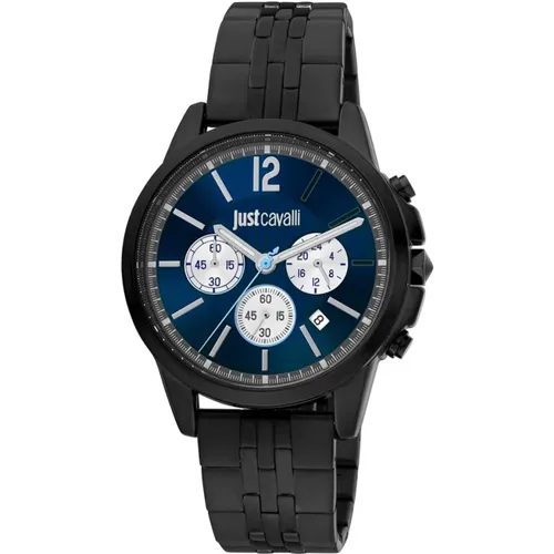 Schwarze Herrenmode Uhr - Just Cavalli - Modalova