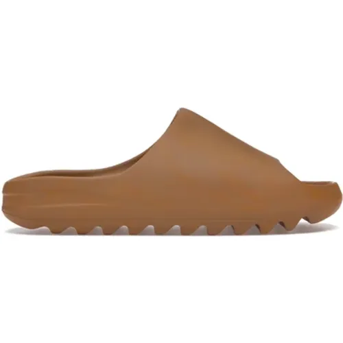 Yeezy Slide Ochre - Size Up for Comfort , female, Sizes: 6 UK, 9 UK, 10 UK - Adidas - Modalova