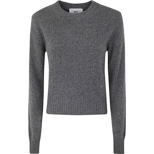 Canvas Heather Tonal Pullover - Ami Paris - Modalova