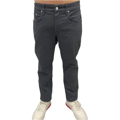 Straight Trousers , male, Sizes: W33 - Department Five - Modalova