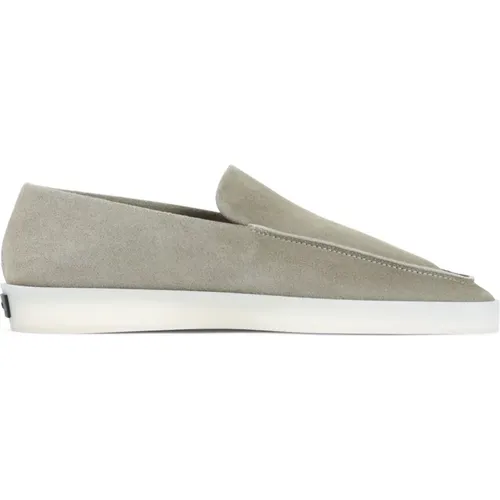 Graue Ledersneakers Heben Stil - Fear Of God - Modalova