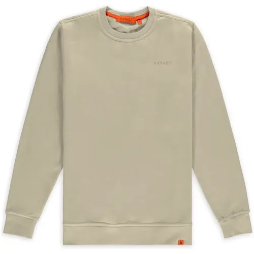 Raf Crewneck Pumice Stone - MiintoTitle - Raf Crewneck , Herren, Größe: L - Aspact - Modalova