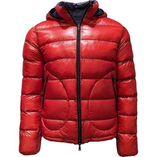 Reversible Lightweight Jacket with Detachable Hood , male, Sizes: M, 2XL - Herno - Modalova