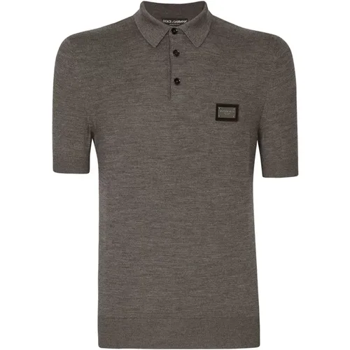 Klassisches Polo T-Shirt - Dolce & Gabbana - Modalova