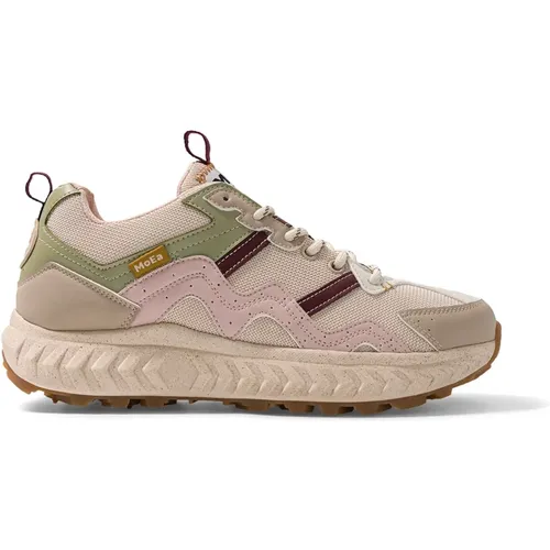 Vegane Crossover-Sneaker Pink Aloe , Damen, Größe: 38 EU - MoEa - Modalova