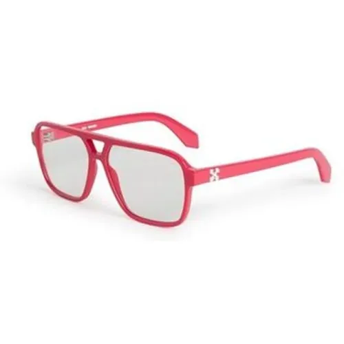Stylish Glasses , unisex, Sizes: 59 MM - Off White - Modalova