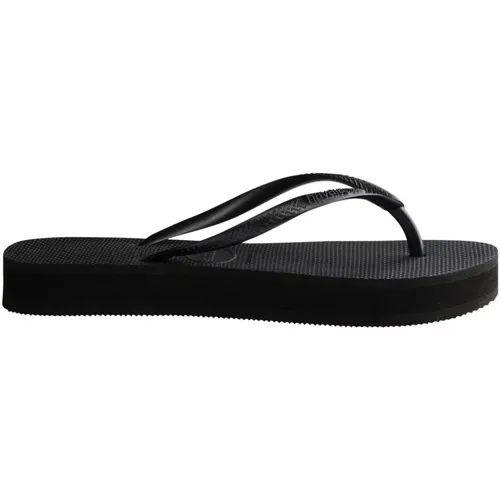 Slim Platform Flip Flops,Schlanke Plateau-Zehentrenner für Frauen - Havaianas - Modalova