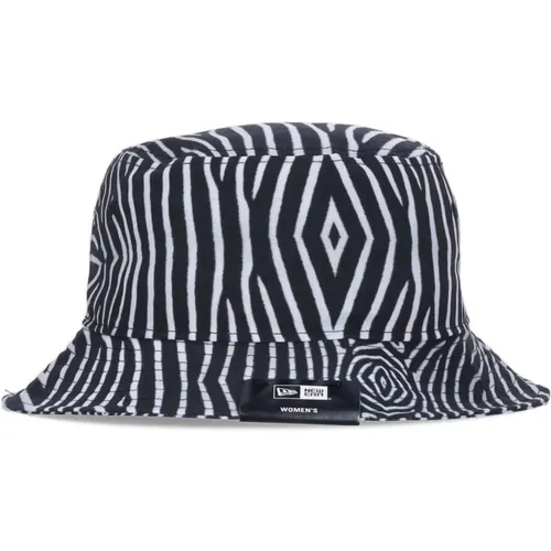 Zebra Tapered Bucket Hat New Era - new era - Modalova
