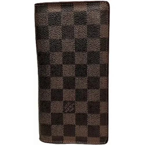 Pre-owned Canvas wallets , male, Sizes: ONE SIZE - Louis Vuitton Vintage - Modalova