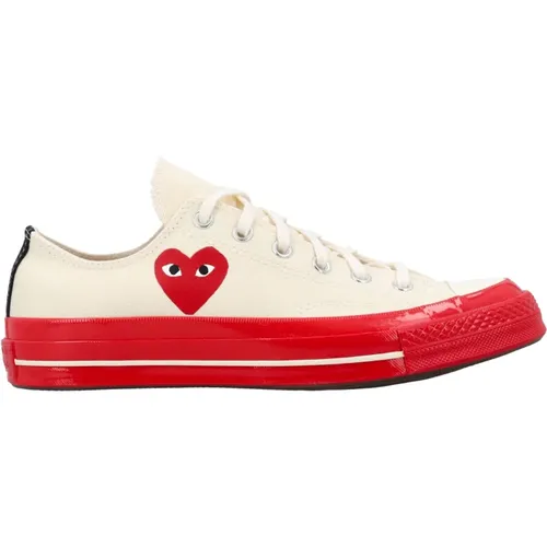 Rote Herz Chuck 70 Low-Top Sneakers - Comme des Garçons Play - Modalova