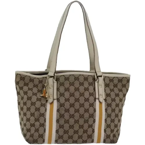 Pre-owned Canvas gucci-bags , female, Sizes: ONE SIZE - Gucci Vintage - Modalova