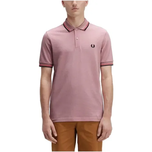 Timeless Classic Polo Shirt , male, Sizes: L, M - Fred Perry - Modalova