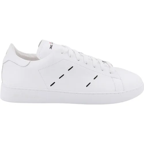 Sophisticated Leather Sneakers , male, Sizes: 5 UK, 8 UK, 9 UK, 6 UK, 7 UK, 10 UK - Kiton - Modalova