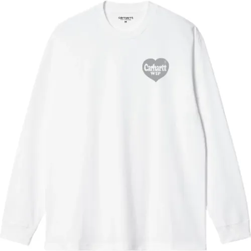 Spree T-Shirt in /grey , male, Sizes: XL, L - Carhartt WIP - Modalova