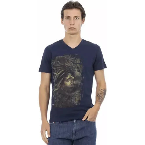 T-Shirts , Herren, Größe: M - Trussardi - Modalova